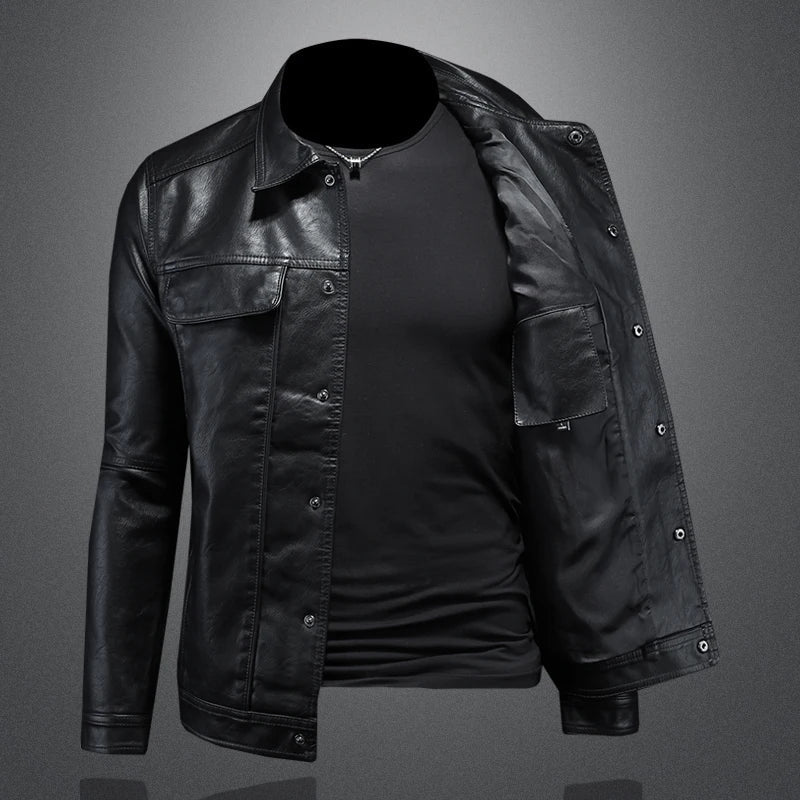 MONTCLAIR - Veste en cuir Rider